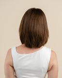 GL3700 12" Perücke aus jungfräulichem braunem Haar