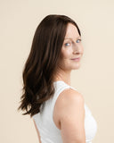 GL3019 Virgin Brown Hair 18"