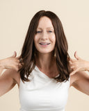 GL3019 Virgin Brown Hair 18"