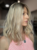 human hair topper
