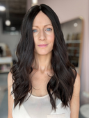 Onyx 20" Silk Topper | Goldylost Hair