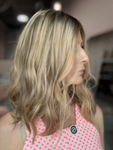 human hair topper