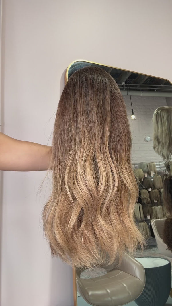 Zelda 16″ | Brunette Human Hair Wig