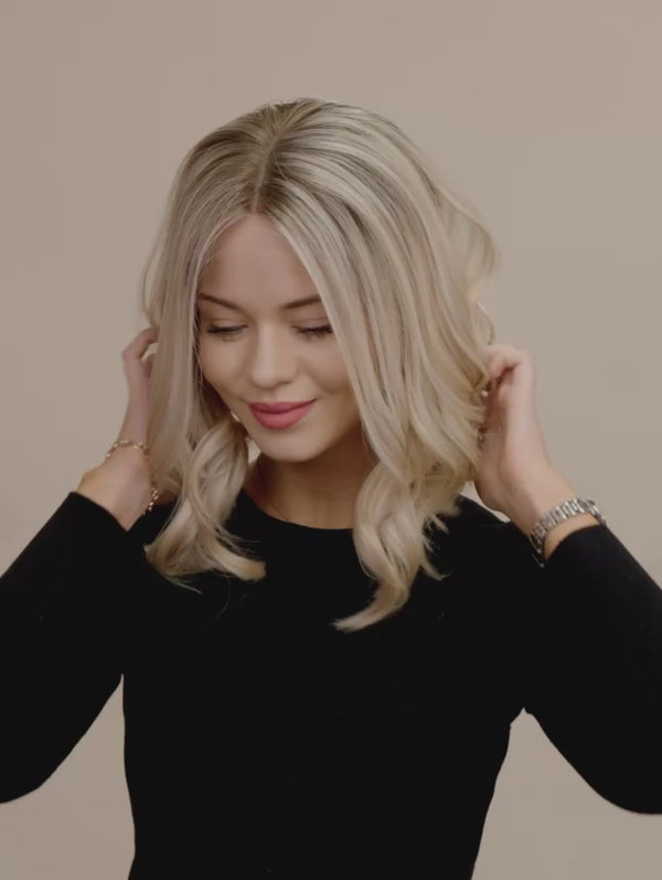 Chloe 16″  Blonde Human Hair Wig