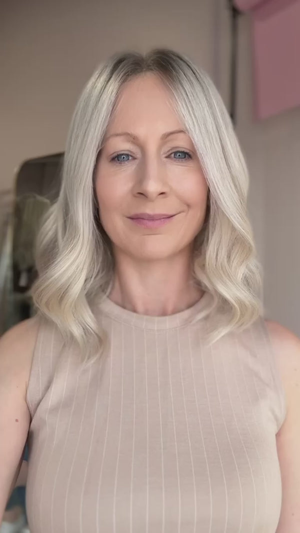Luna 14" | Fully Hand Tied Human Hair Wig