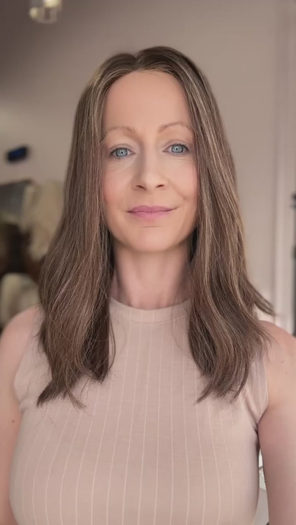 Harlow 18" | Fully Hand Tied Human Hair Wig