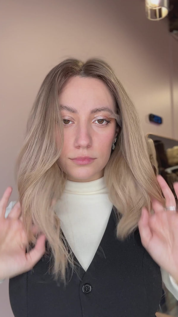 Taylor 16" | Fully Hand Tied Human Hair Wig