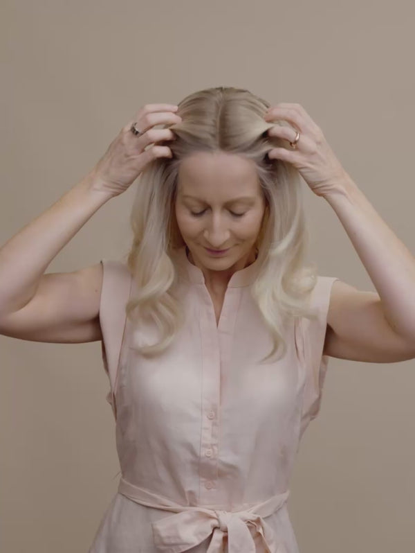 Dia 18″ | Fully Hand Tied Human Hair Wig