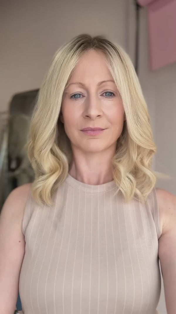 Nyx 16" | Fully Hand Tied Human Hair Wig