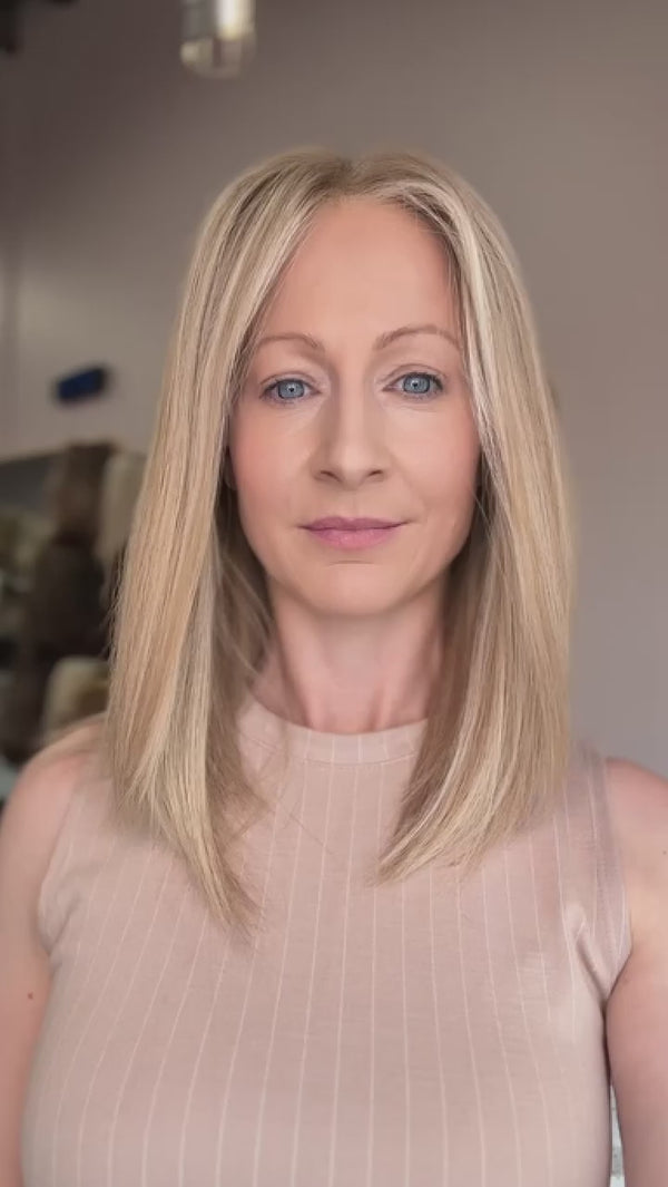 Gisele 16" | Fully Hand Tied Human Hair Wig