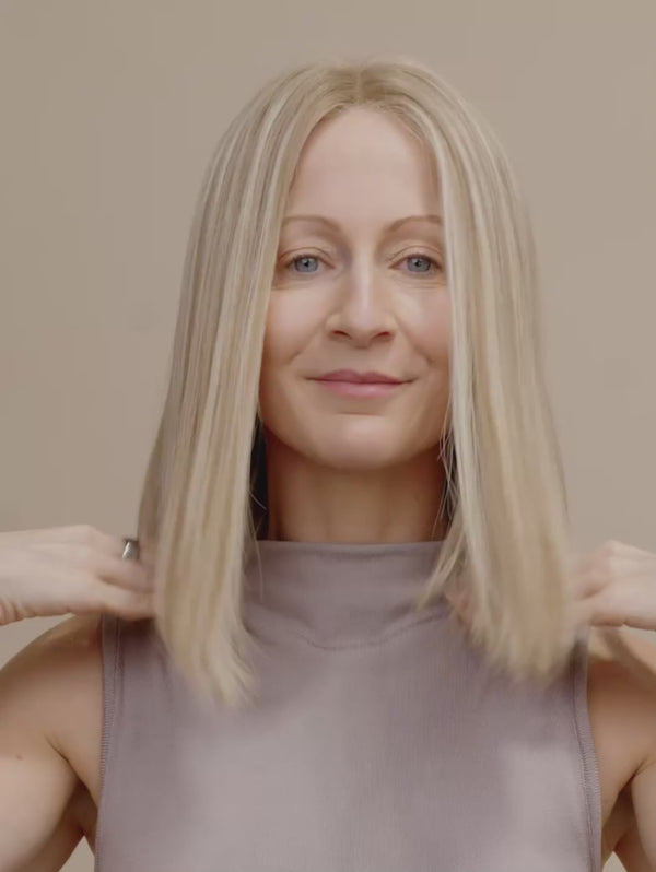 Gisele 12” | Blonde Human Hair Wig