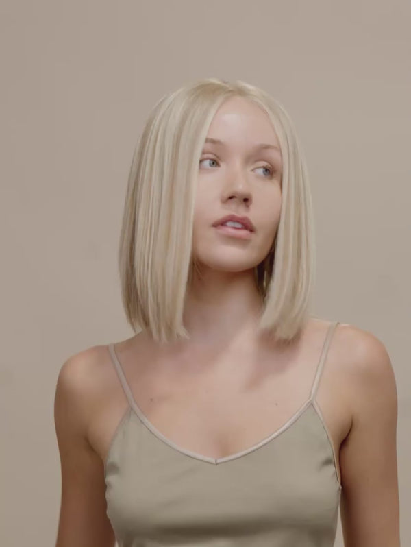 Gisele 12″ | Fully Hand Tied Human Hair Wig