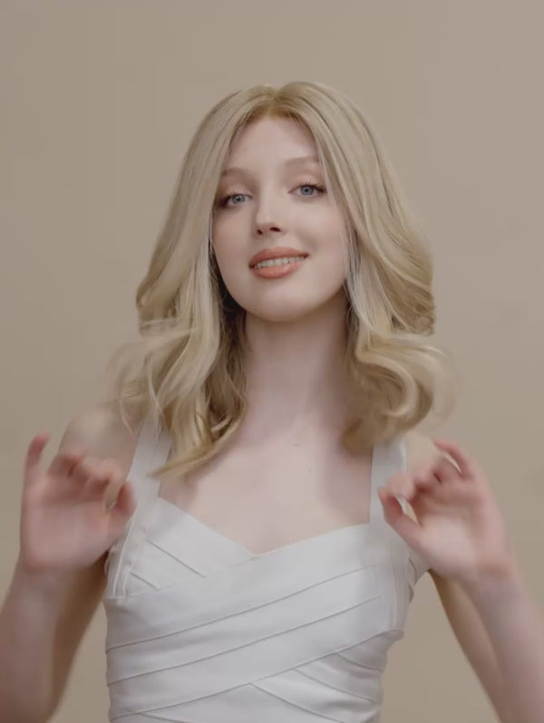 Gisele 16″ | Blonde Human Hair Wig