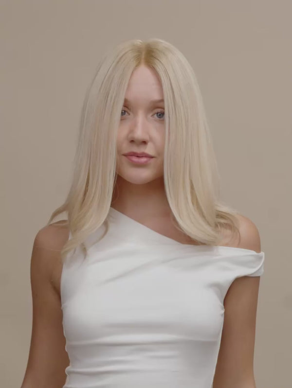 Blake 18″ | Fully Hand Tied Human Hair Wig