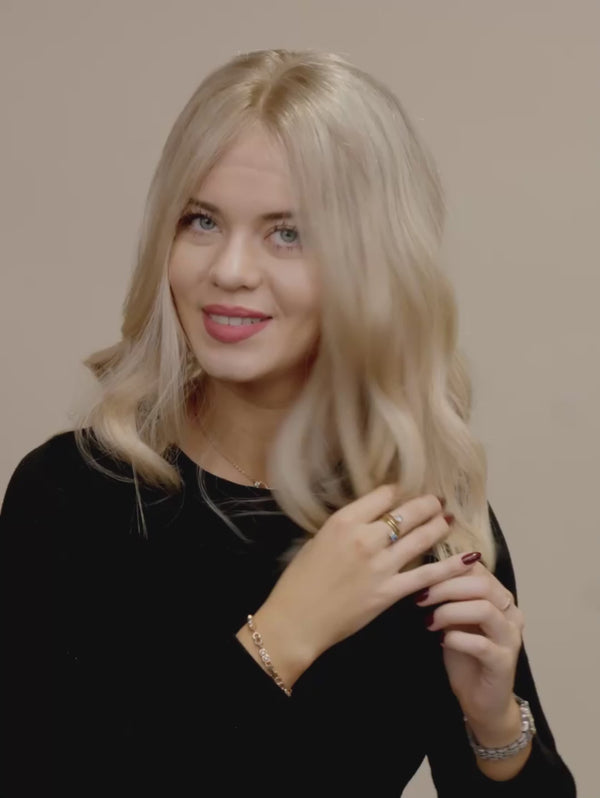 Lulu 16″ | Blonde Human Hair Wig