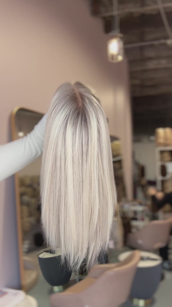 Luna 14″ | Fully Hand Tied Human Hair Wig