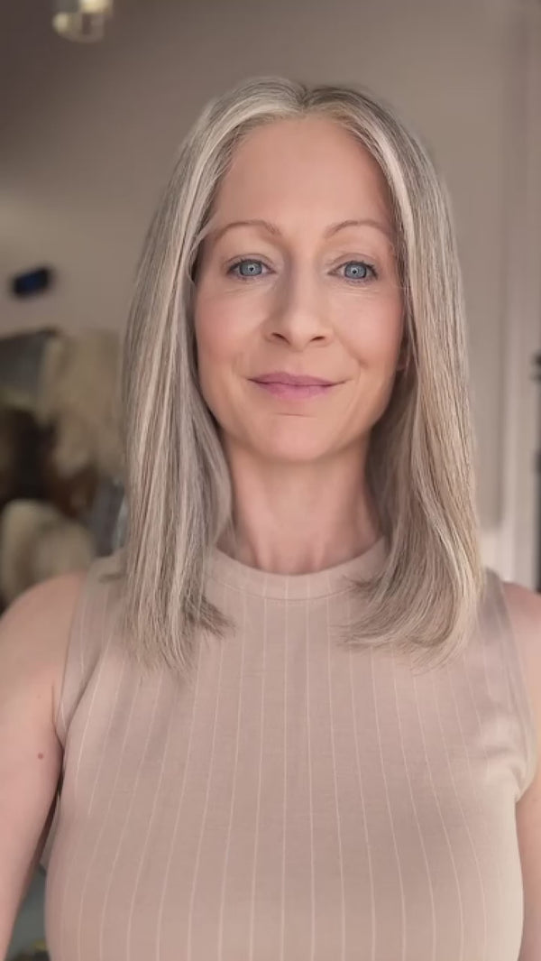 Opal 14" | Fully Hand Tied Human Hair Wig