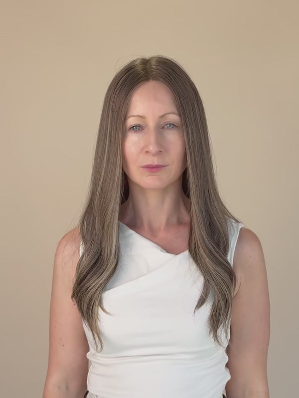 Madison 20″  Fully Hand Tied Human Hair Wig