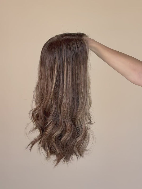 Anastasia 16″  Fully Hand Tied Human Hair Wig (Holding Video)