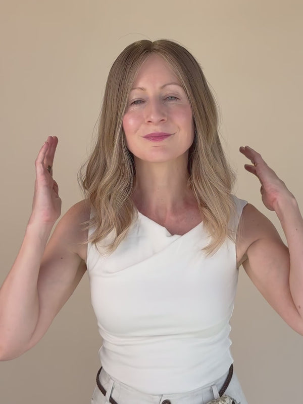 Taylor 14″  Fully Hand Tied Human Hair Wig